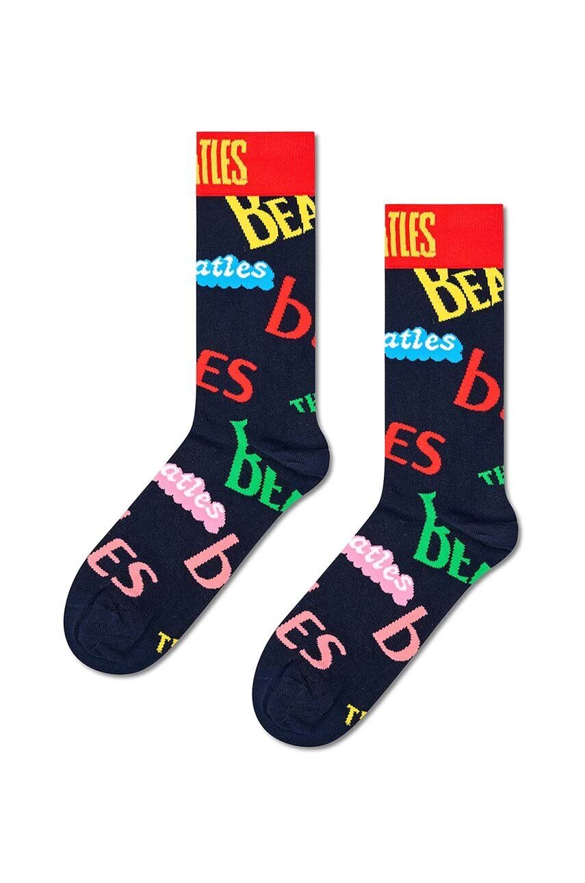 

Носки «Битлз во имя носков» Happy Socks, темно-синий