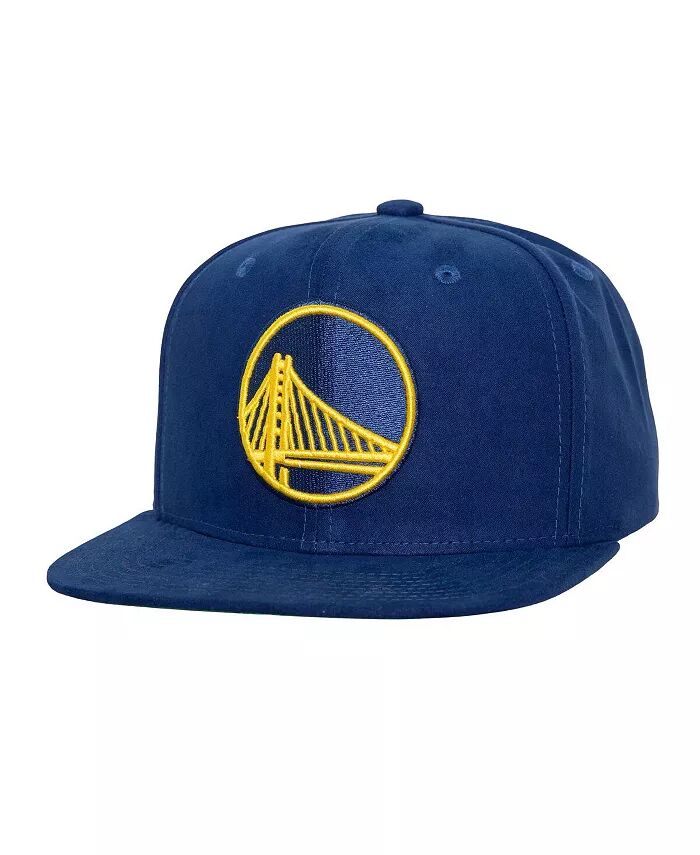 

Мужская кепка Mitchell Ness Royal Golden State Warriors Sweet Suede Snapback Mitchell & Ness