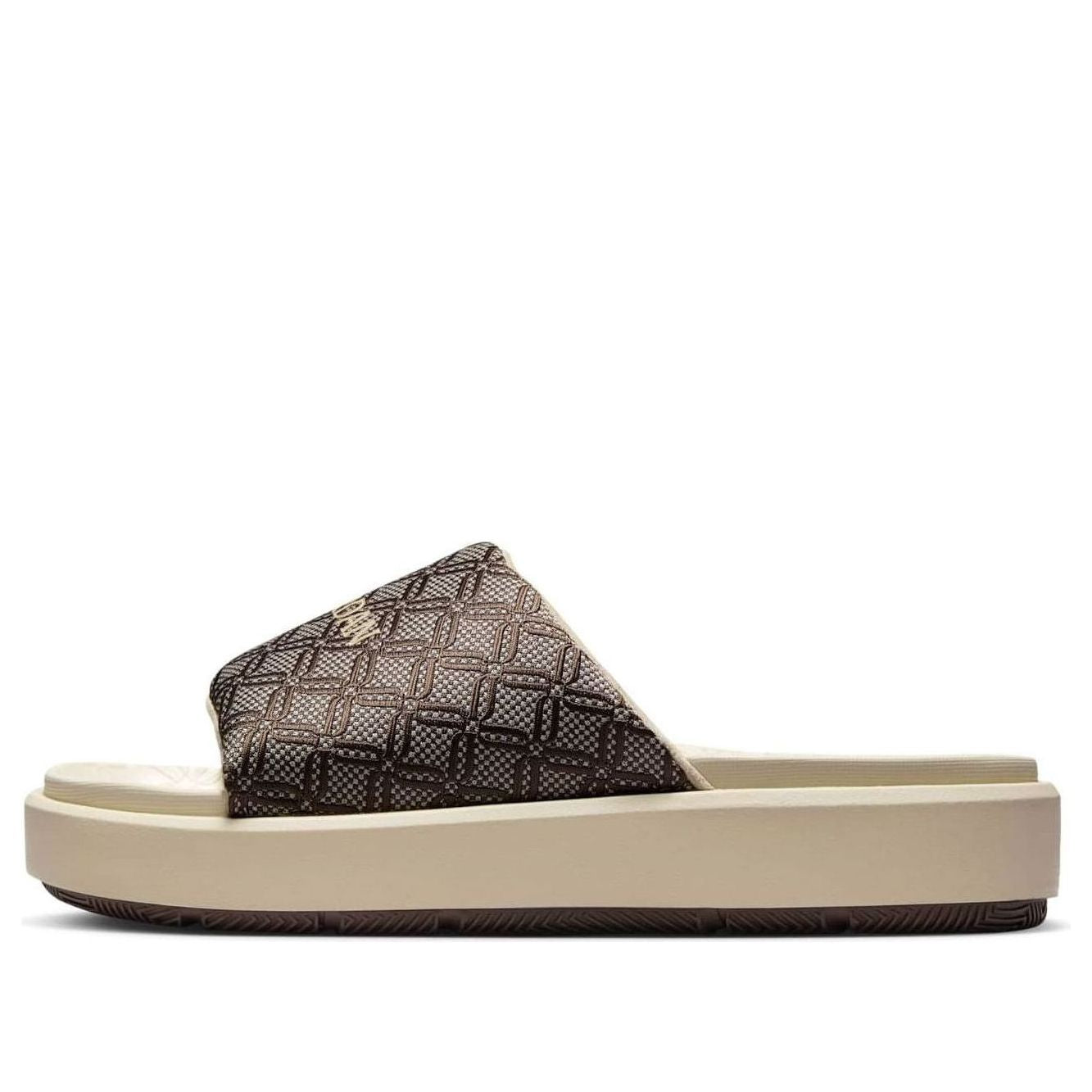 Шлепанцы (WMNS) Air Jordan Sophia Slides 'Rattan Baroque Brown'
