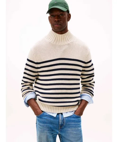 

Водолазка Heritage Loose fit Tommy Hilfiger, бежевый