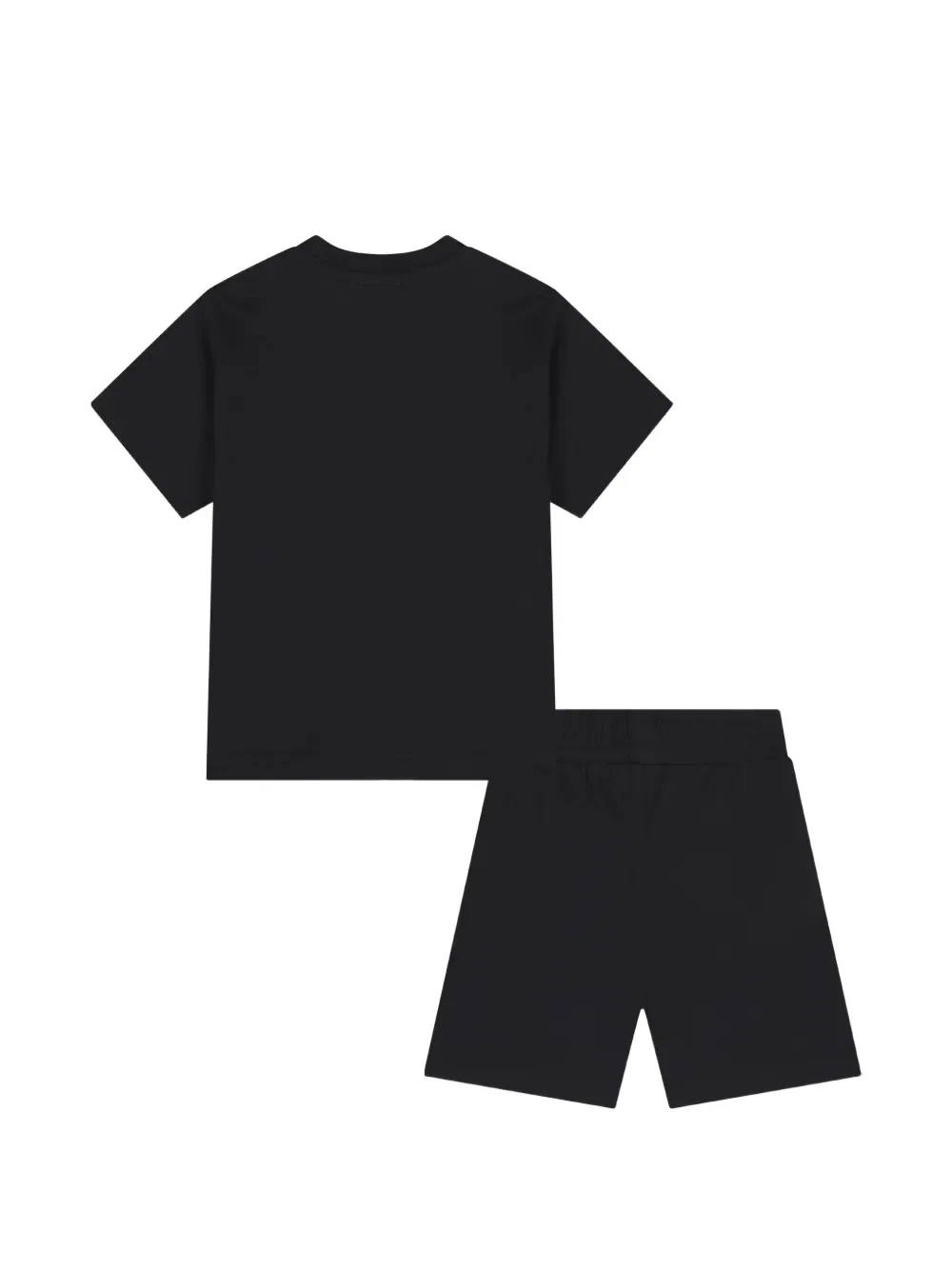 Спортивный костюм с графическим логотипом Moschino Kids, черный — фото 2
