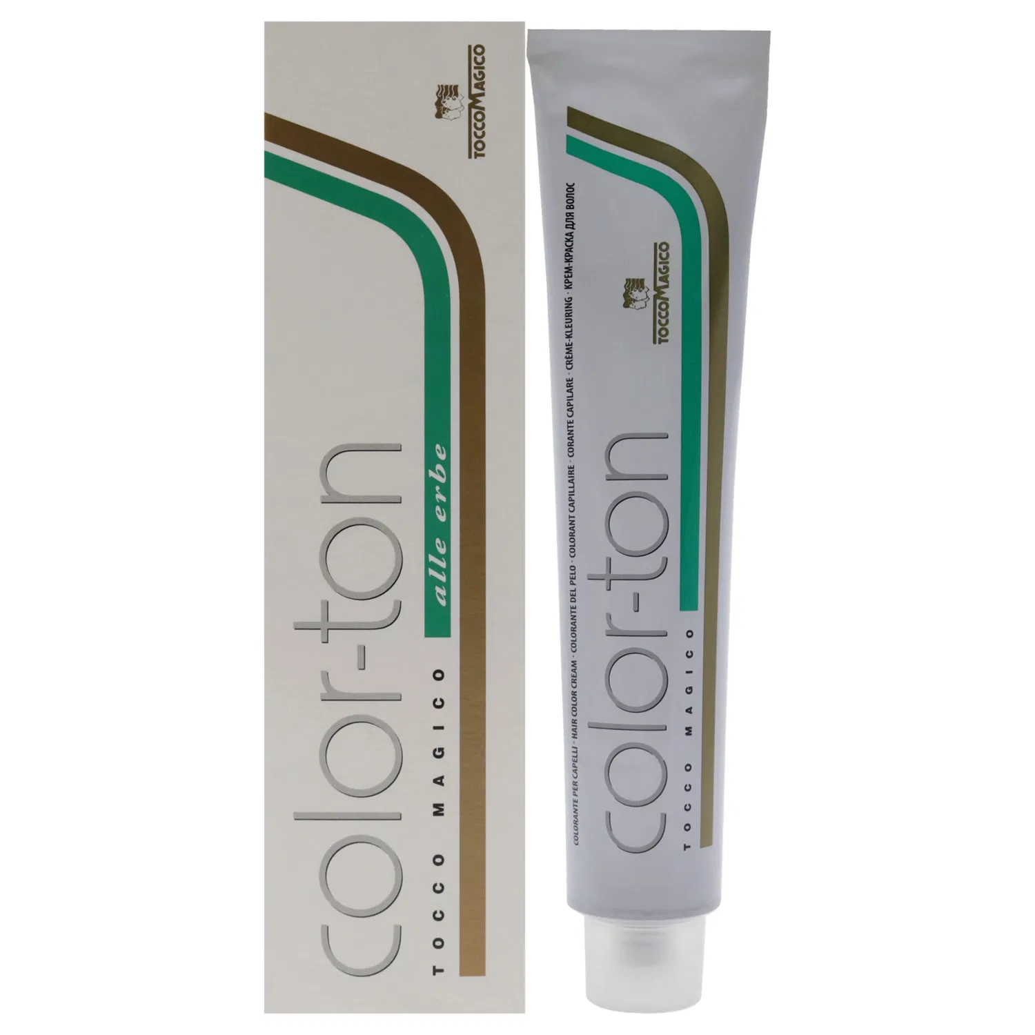 Стойкая краска для волос Color-Ton - 7FRI-7.66 Насыщенный красный от Tocco Magico, подходит для мужчин и женщин - 3,38 унции (99 г)