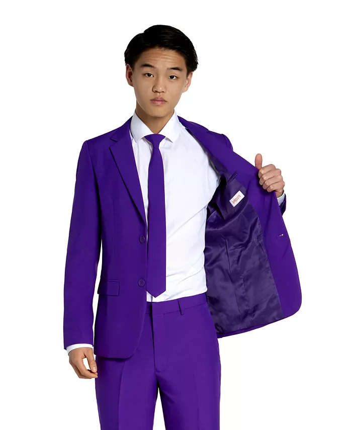Костюм Big Boys Purple Prince из 3-х предметов OppoSuits, фиолетовый — фото 4