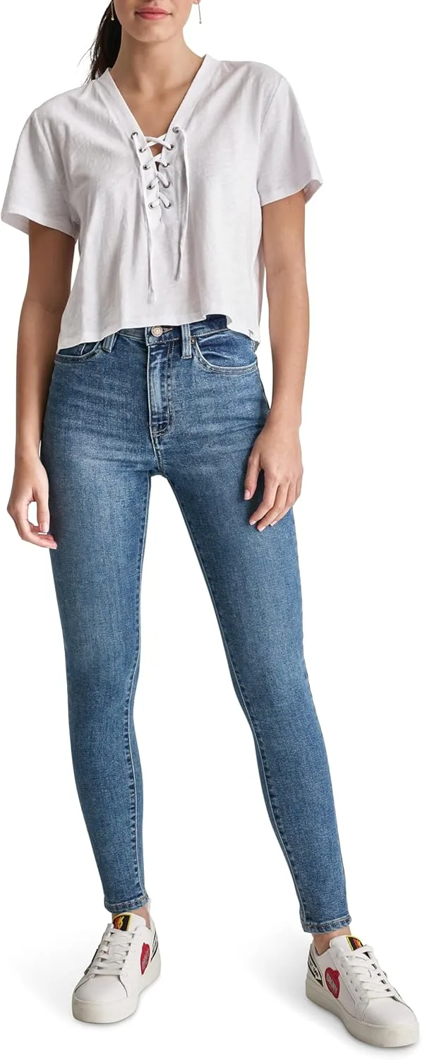 

DKNY Женские Узкие Джинсы Bleecker