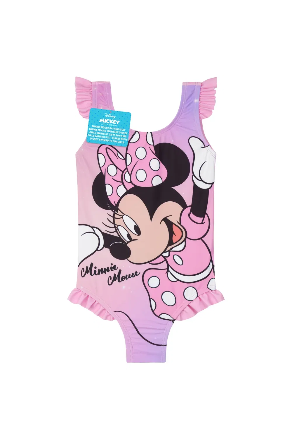Купальник для девочек Minnie Disney, розовый