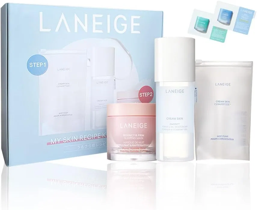 Набор для ухода за кожей лица LANEIGE My Skin Recipe Kit Light 170 мл