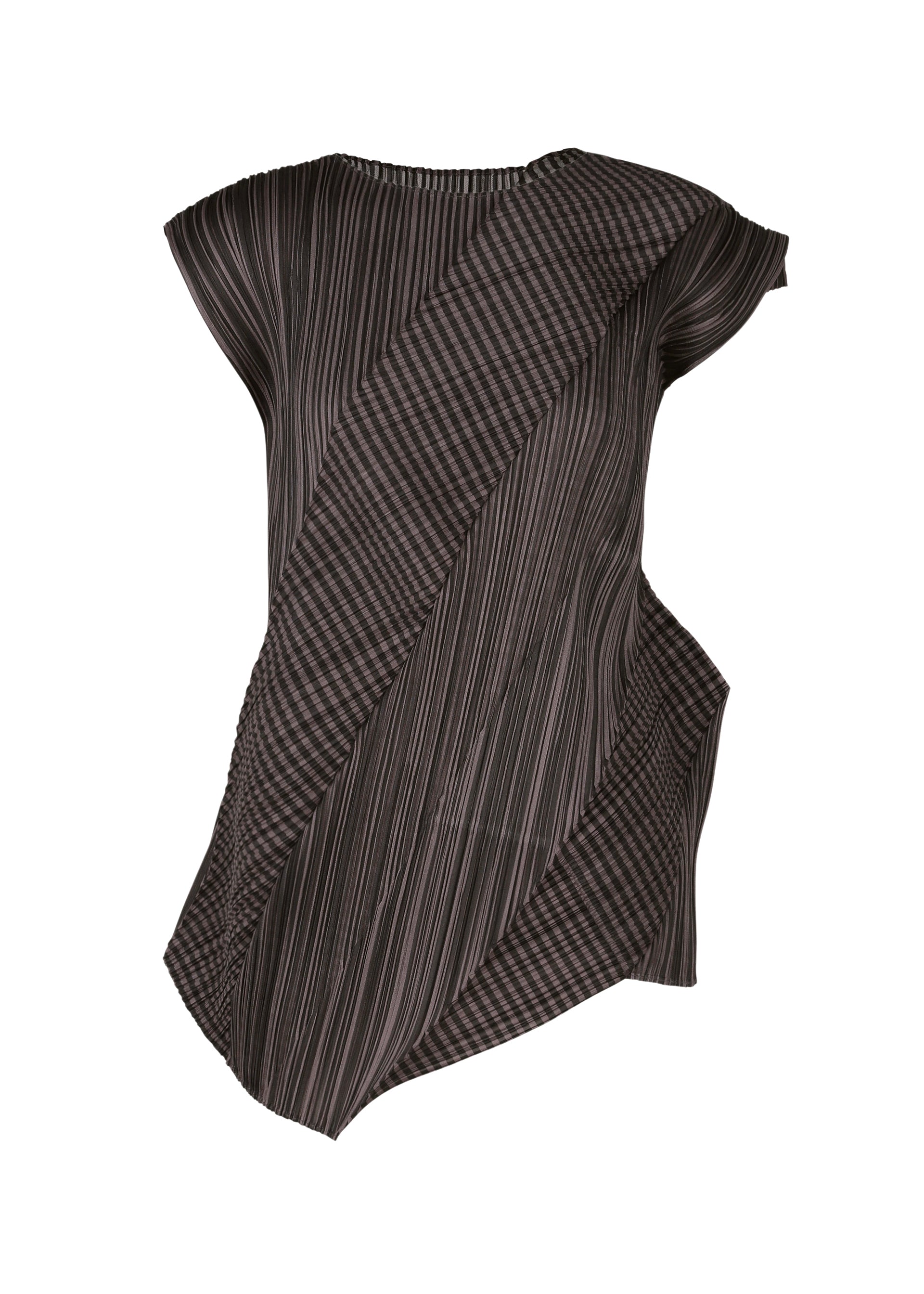 

Топ cosmic rays Pleats Please Issey Miyake, серый