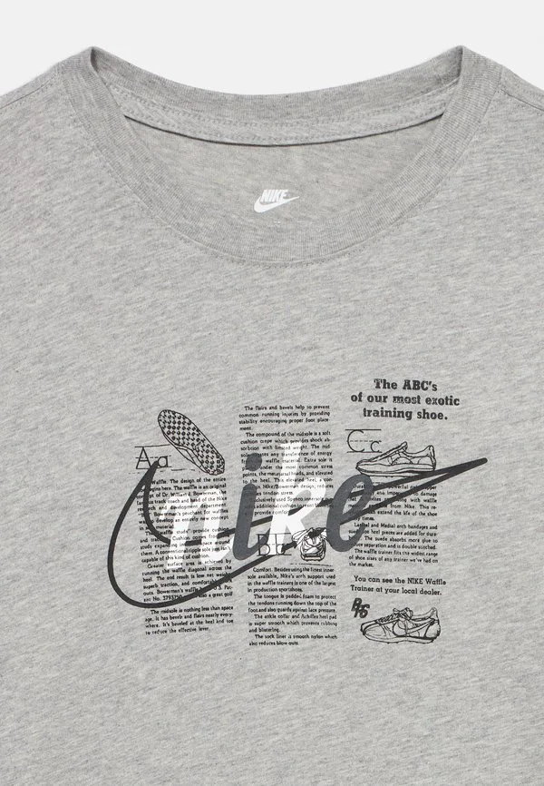 Футболка унисекс с принтом от tee club Nike Sportswear, Grey Heather — фото 4