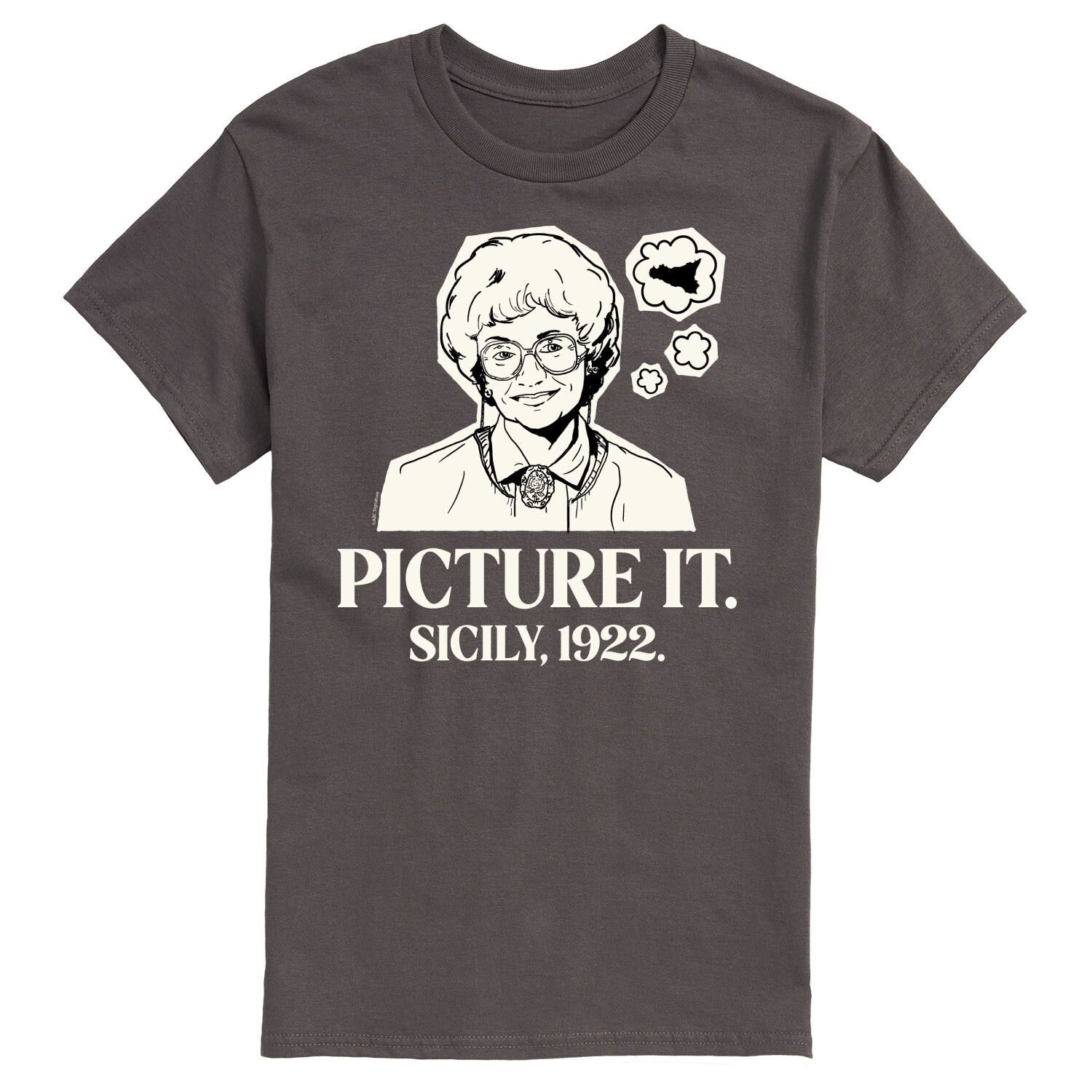 

Мужская золотая футболка Picture It Sicily для девочек Licensed Character, Желтый, Мужская золотая футболка Picture It Sicily для девочек Licensed Character