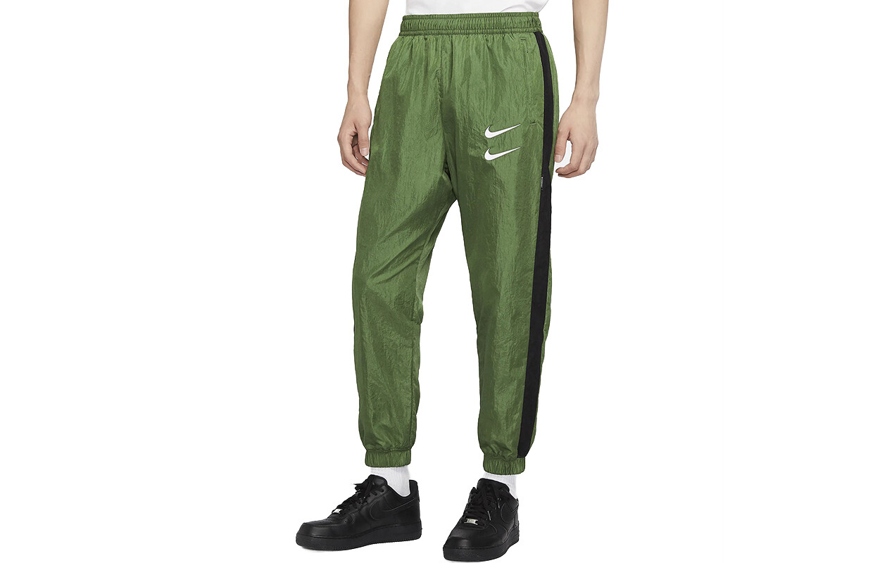 

Трикотажные спортивные штаны мужские зеленые Nike, зеленый