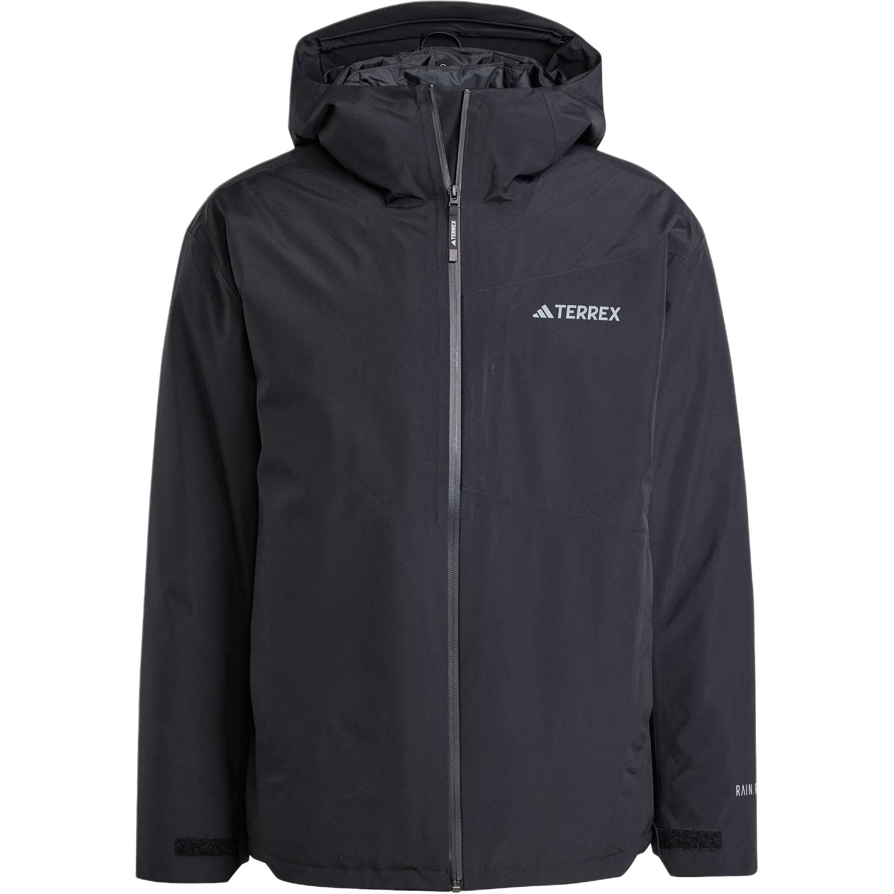 

Adidas Куртка пуховая мужская XPL GOOSE 3IN1 черная, Black