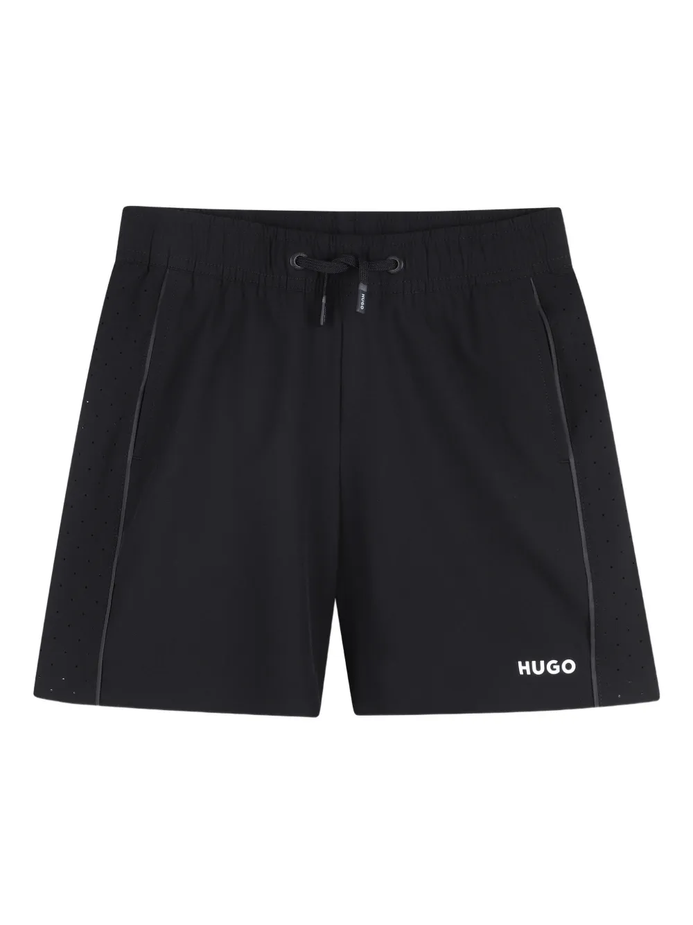 

Шорты с кулиской Hugo Kids, черный