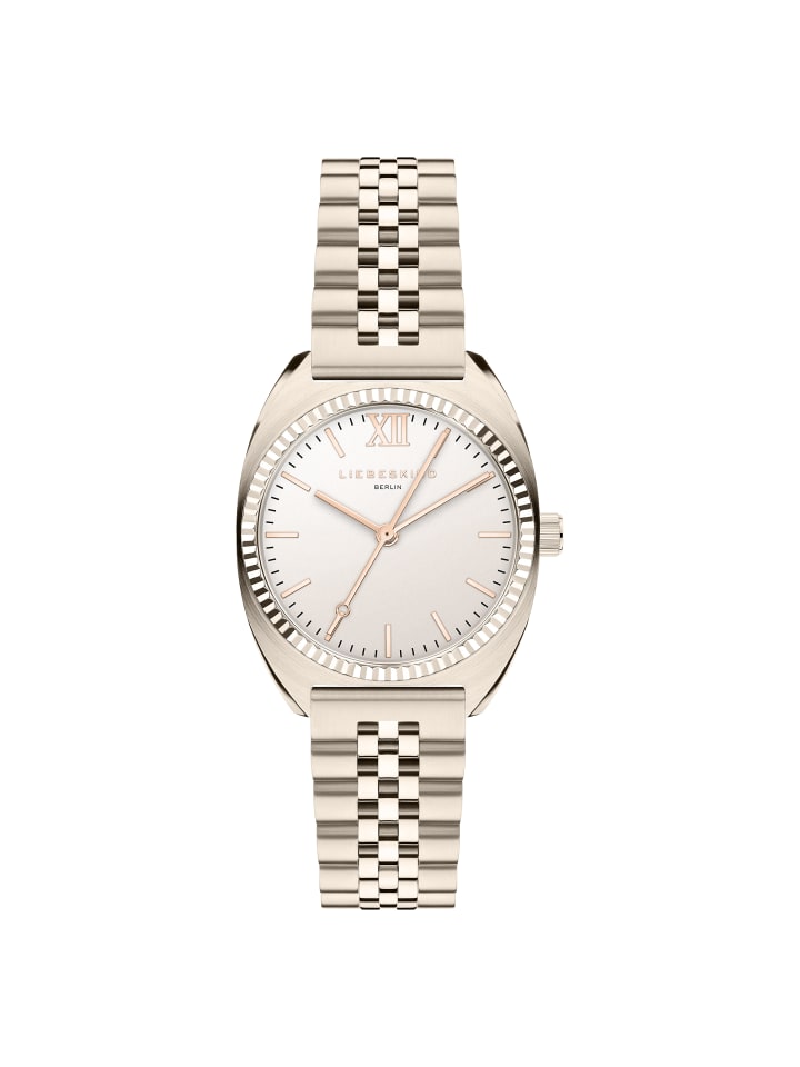 

LIEBESKIND BERLIN Классические часы, которые обязательно должны быть у каждого, в цвете «замороженное розовое вино»