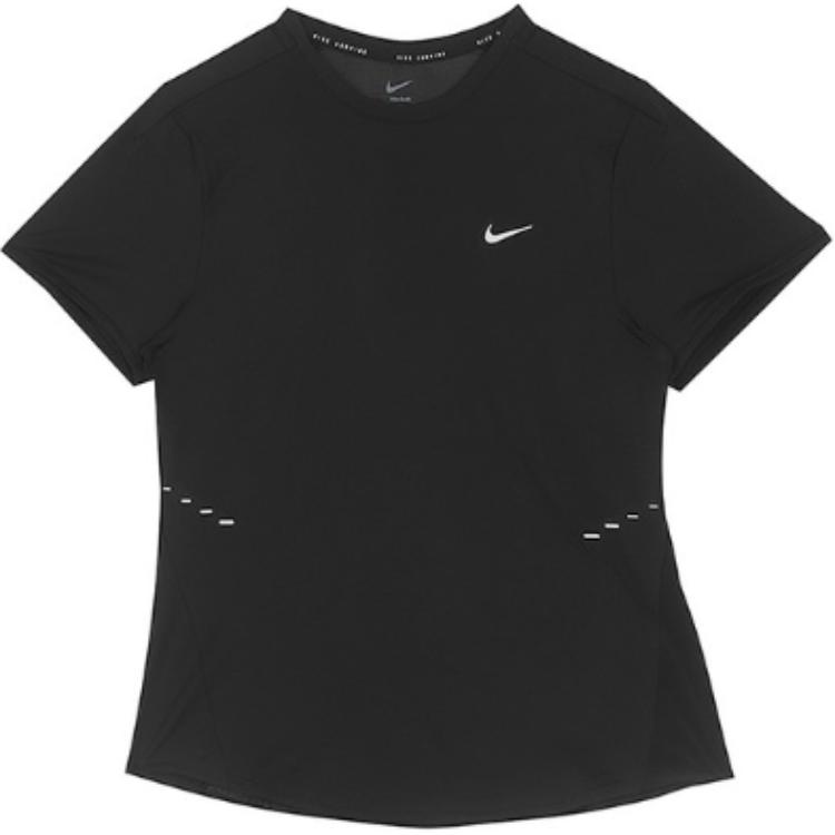 

Женская беговая майка Swift Dri-FIT с короткими рукавами Nike, черный