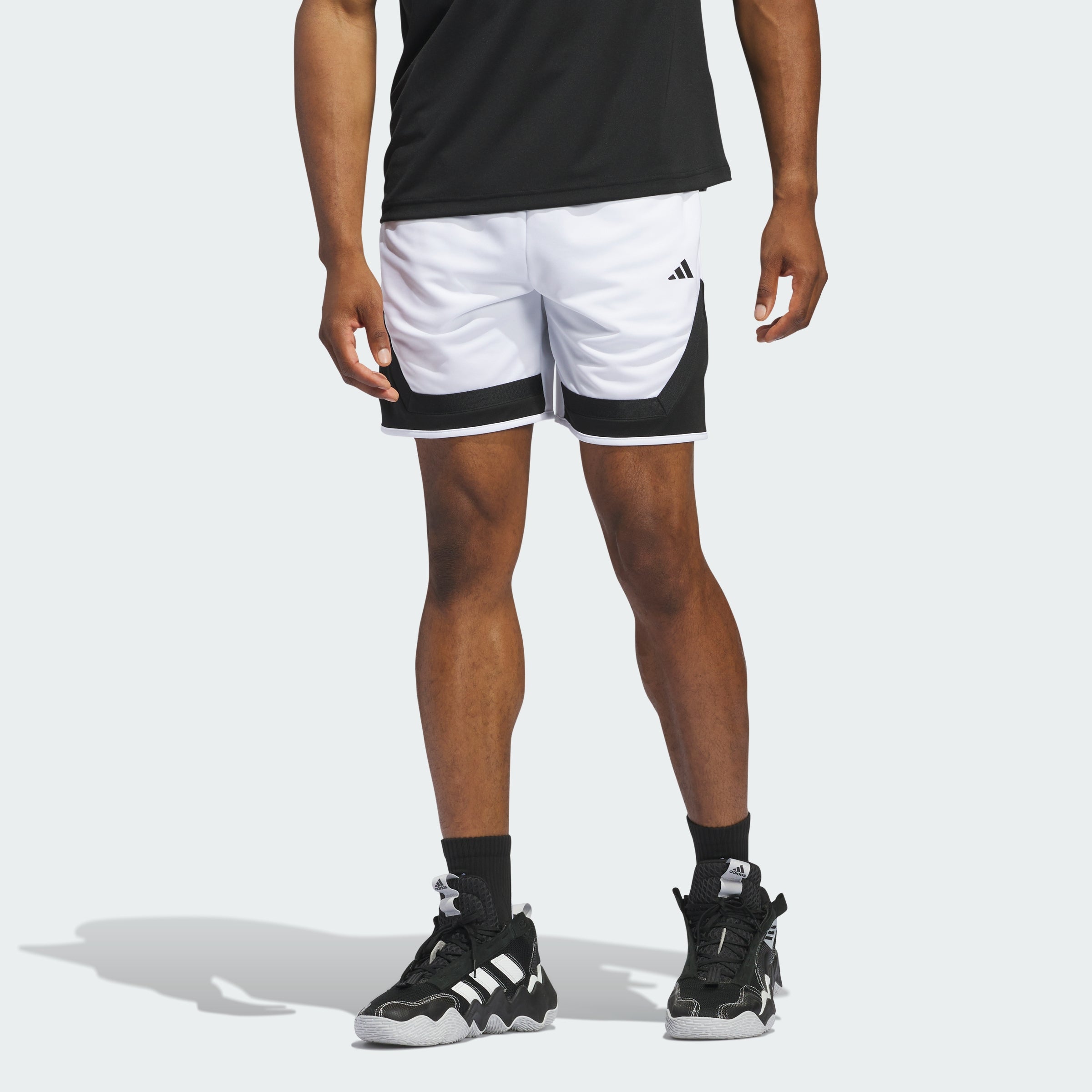 

Мужские шорты adidas adidas Pro Block, белый/черный