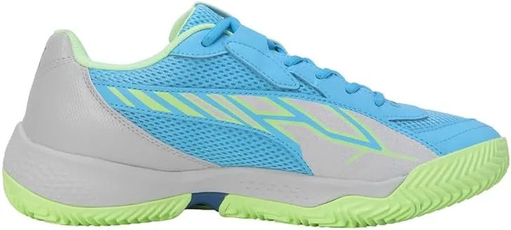 Теннисные кроссовки Puma Nova Court унисекс, белый/синий/серый — фото 3