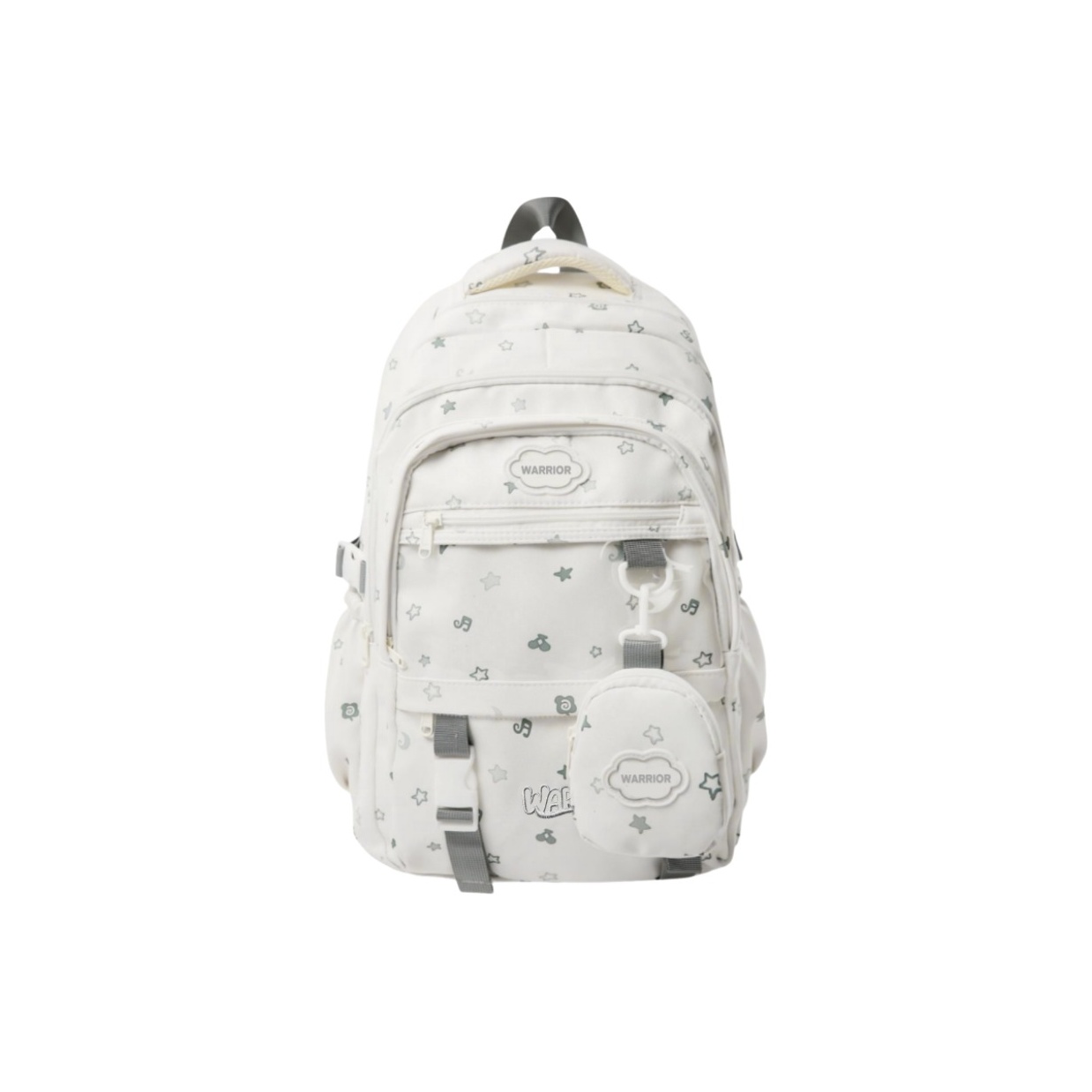 

WARRIOR Рюкзак из нейлоновой ткани Women's Blue And White/off white