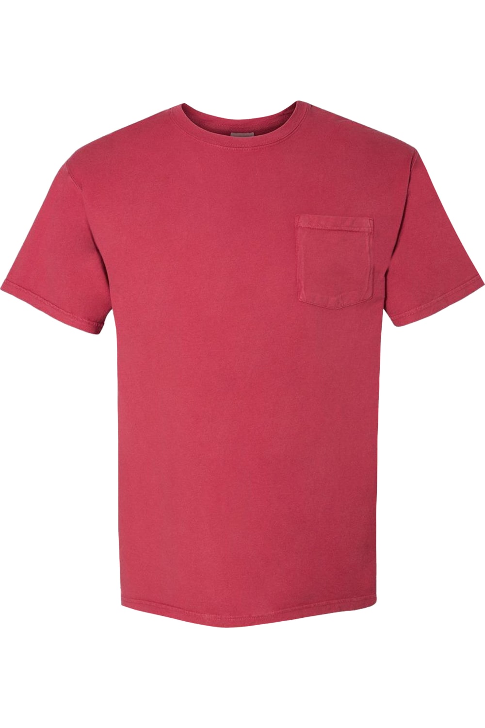

Футболка ComfortWash by Hanes Garment-Dyed Pocket, цвет crimson fall