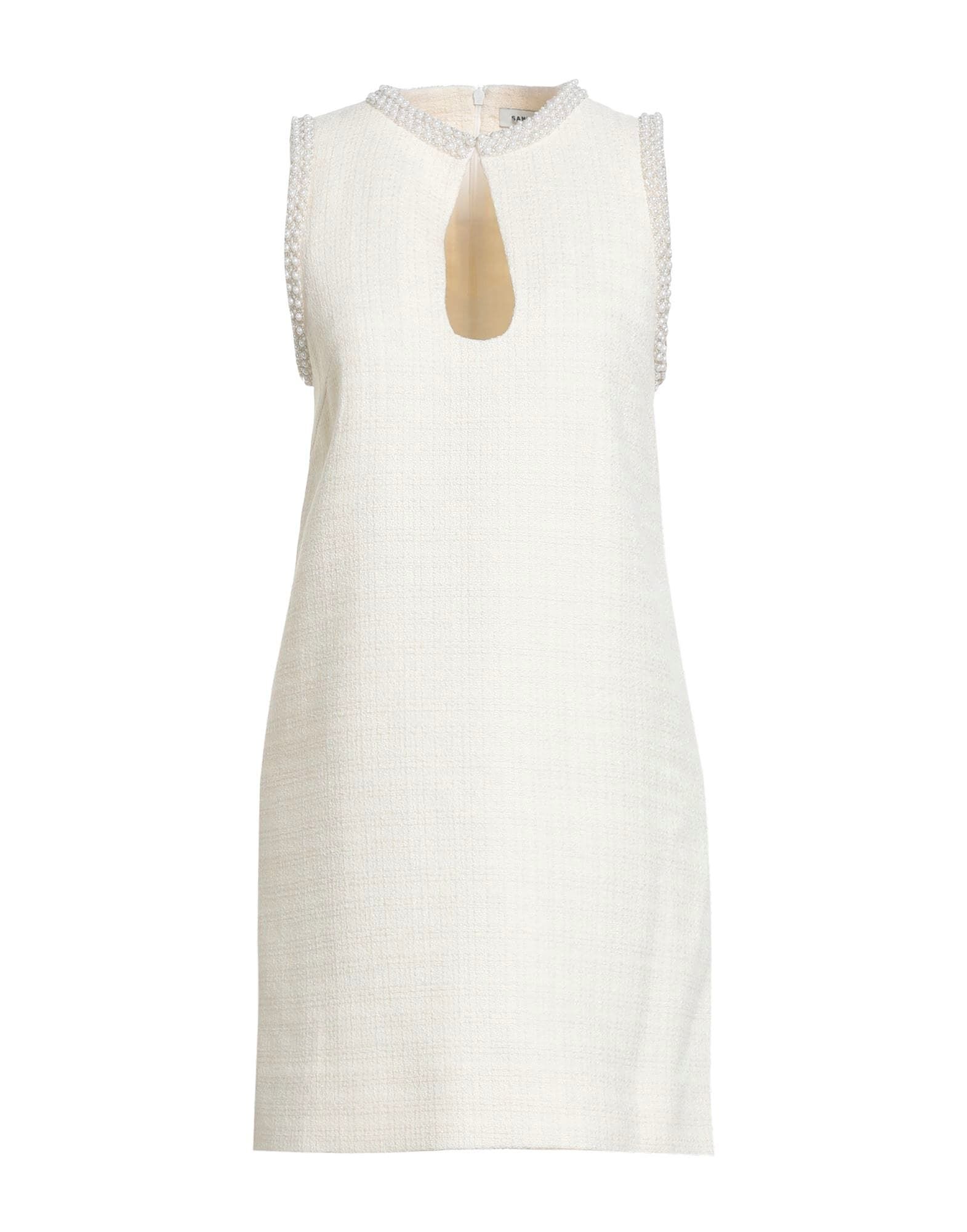 

Мини-платье Sandro, кремовый