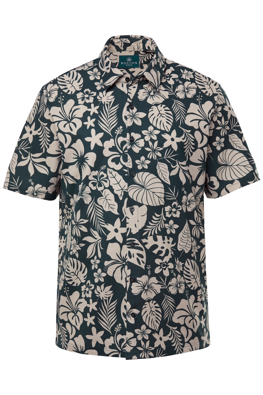 

Рубашка на пуговицах классического кроя Boston Park, изумрудный