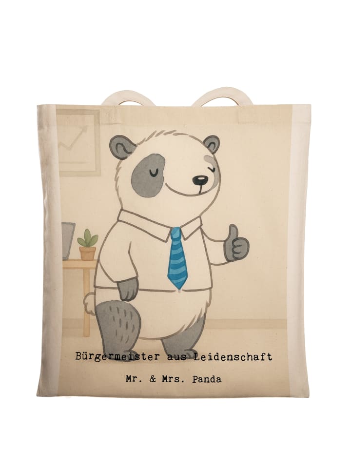 

Mr. & Mrs. Panda Джутовая сумка Mayor Passion Design mi... белого цвета