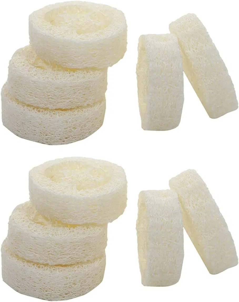 Натуральные диски из люфы (10 шт.) Mioaoa