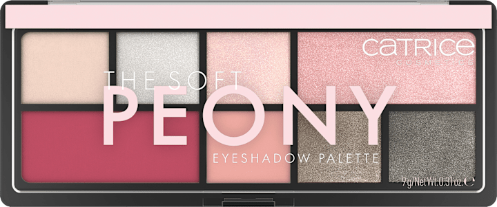 

Тени для век Catrice Lidschatten Palette The Soft Peony, 9 g