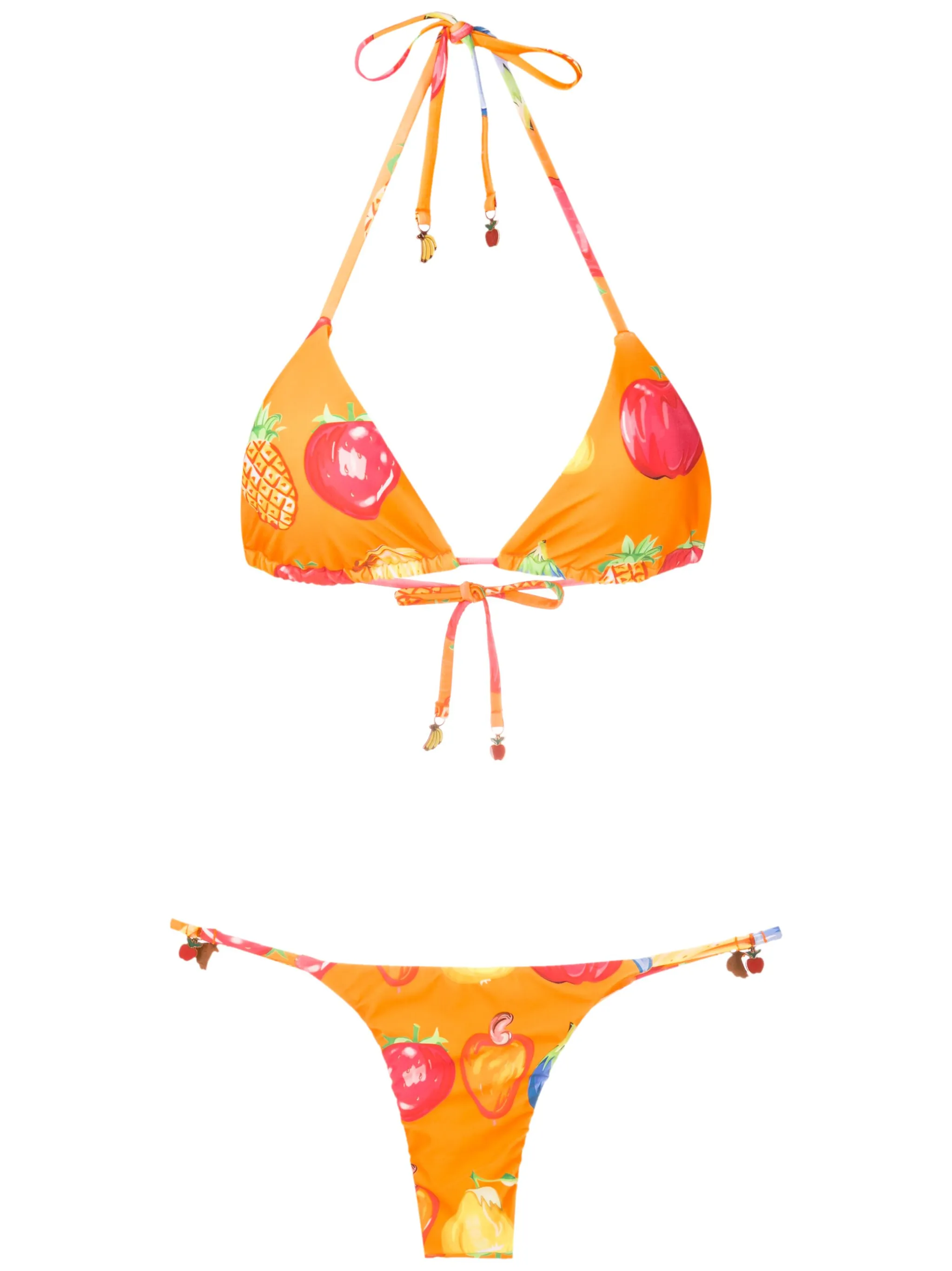 

Бикини с принтом Amir Slama, оранжевый