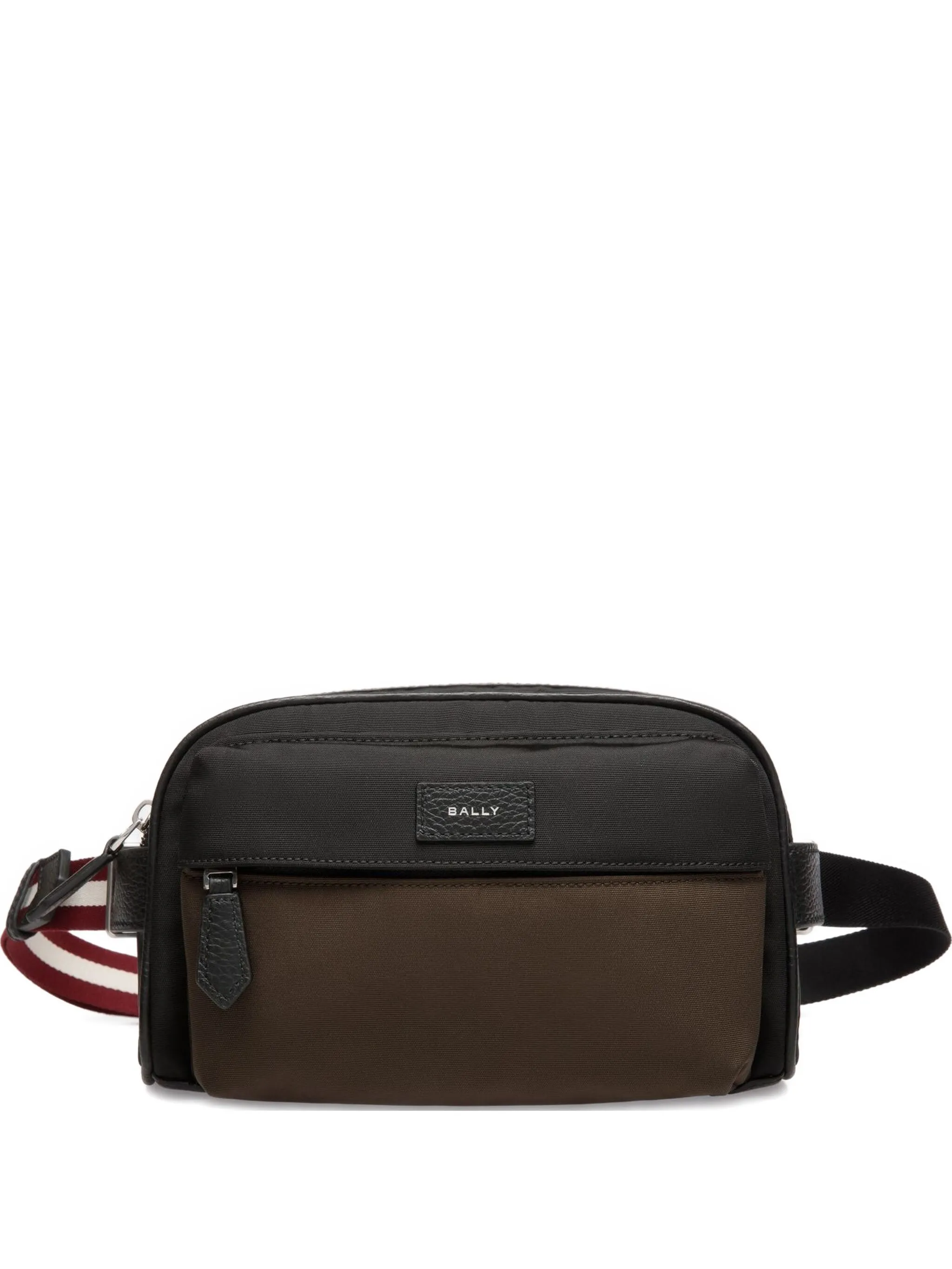 

Поясная сумка с нашивкой-логотипом Bally, черный