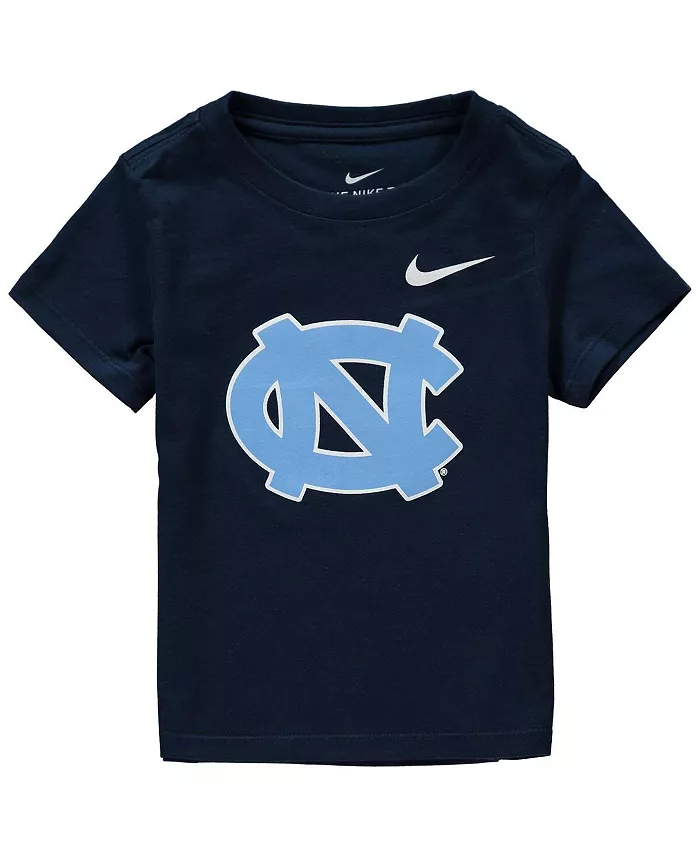

Футболка с логотипом North Carolina Tar Heels для мальчиков и девочек, цвет темно-синий Nike
