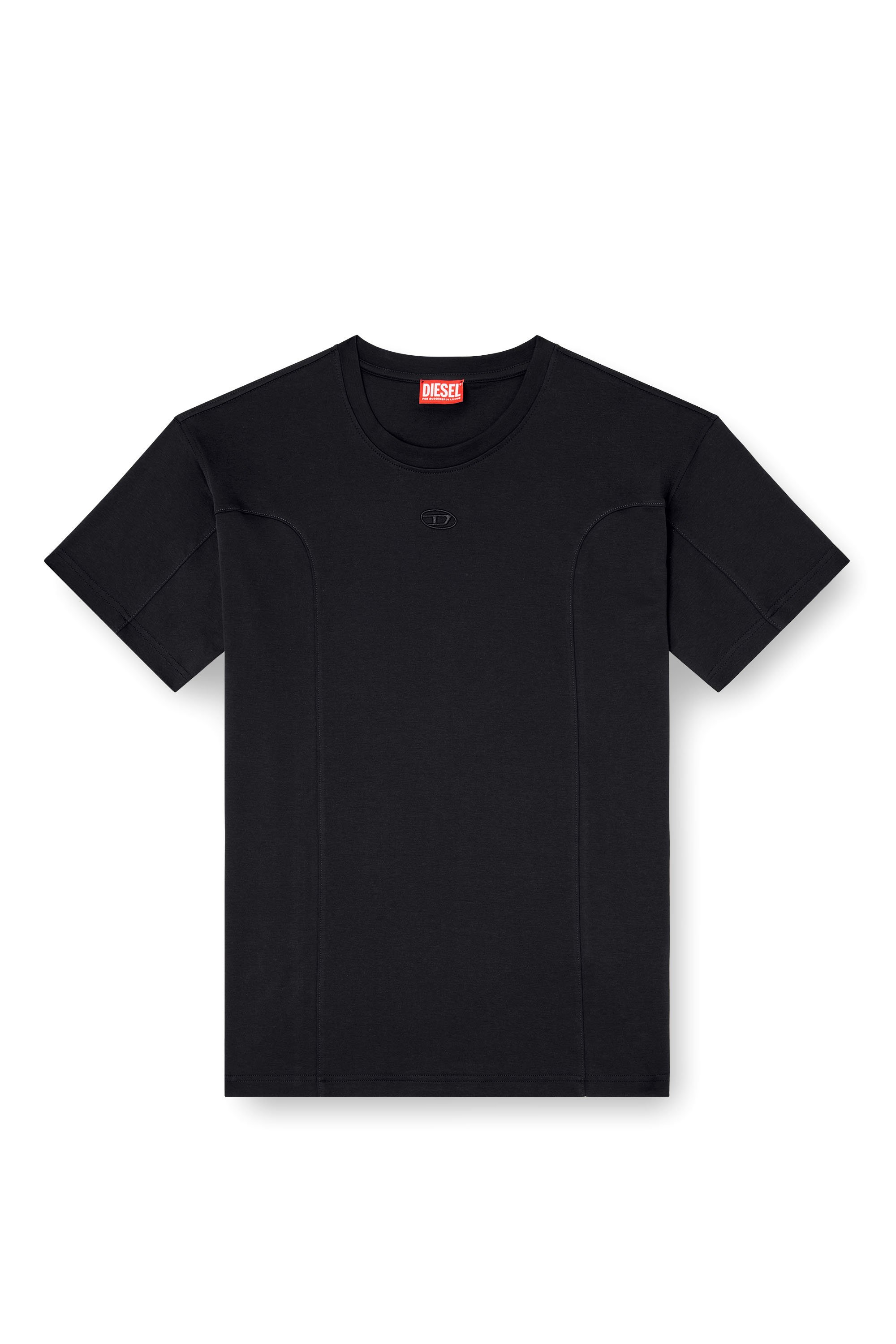 Мужская футболка T-NORM-INT Diesel, black — фото 3