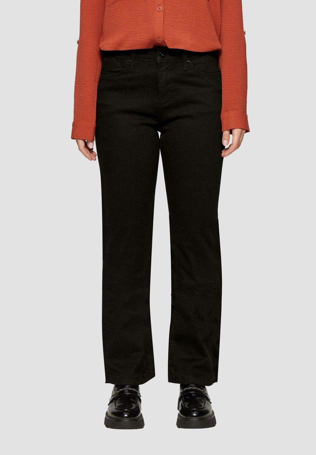 

Расклешенные джинсы REENA MID RISE QS, деним