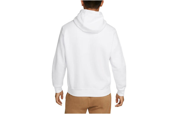 Толстовка Nike NSW Coffee Bean Graphic Hoodie 'White', белый — фото 2