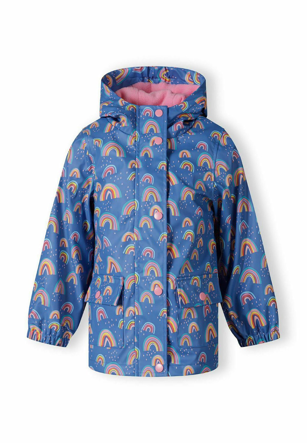 Водонепроницаемая куртка SHOWER RESISTANT RAIN MINOTI, цвет Royal Blue Pink — фото 3