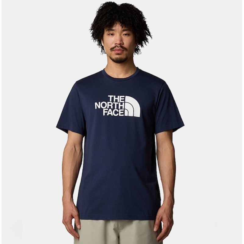 

Мужская футболка ms/s easy tee The North Face, синий
