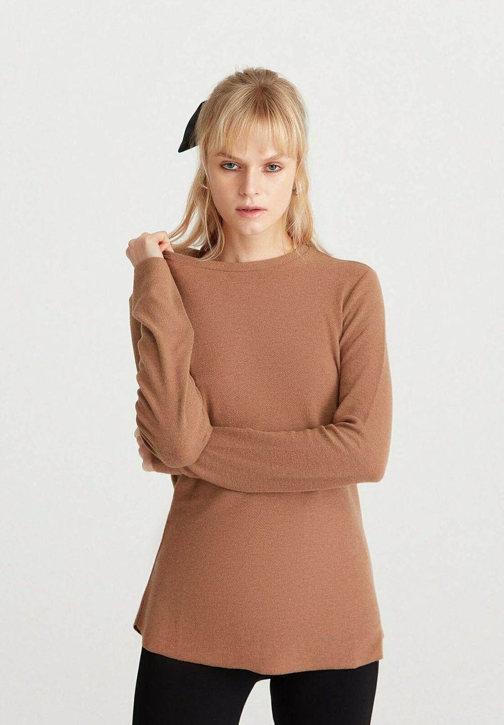 

Джемпер LONG SLEEVES BASIC Rue les créateurs, коричневый
