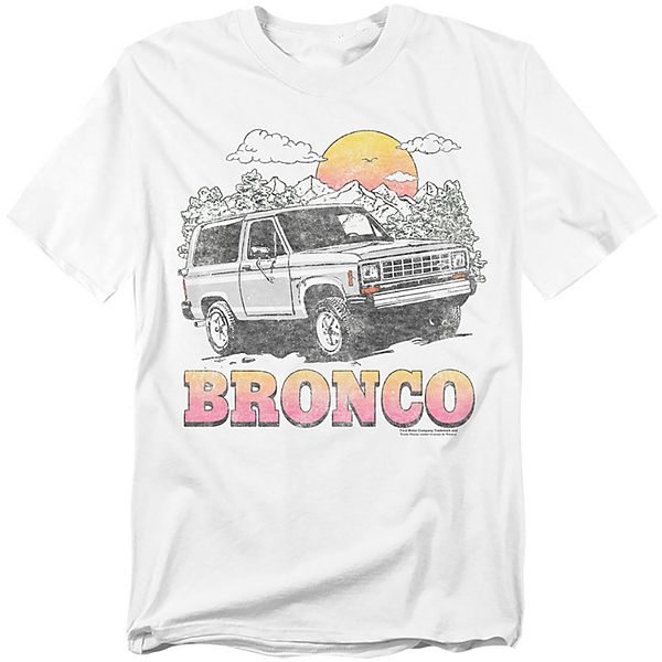

Футболка с принтом Ford Bronco Big & Tall Licensed Character