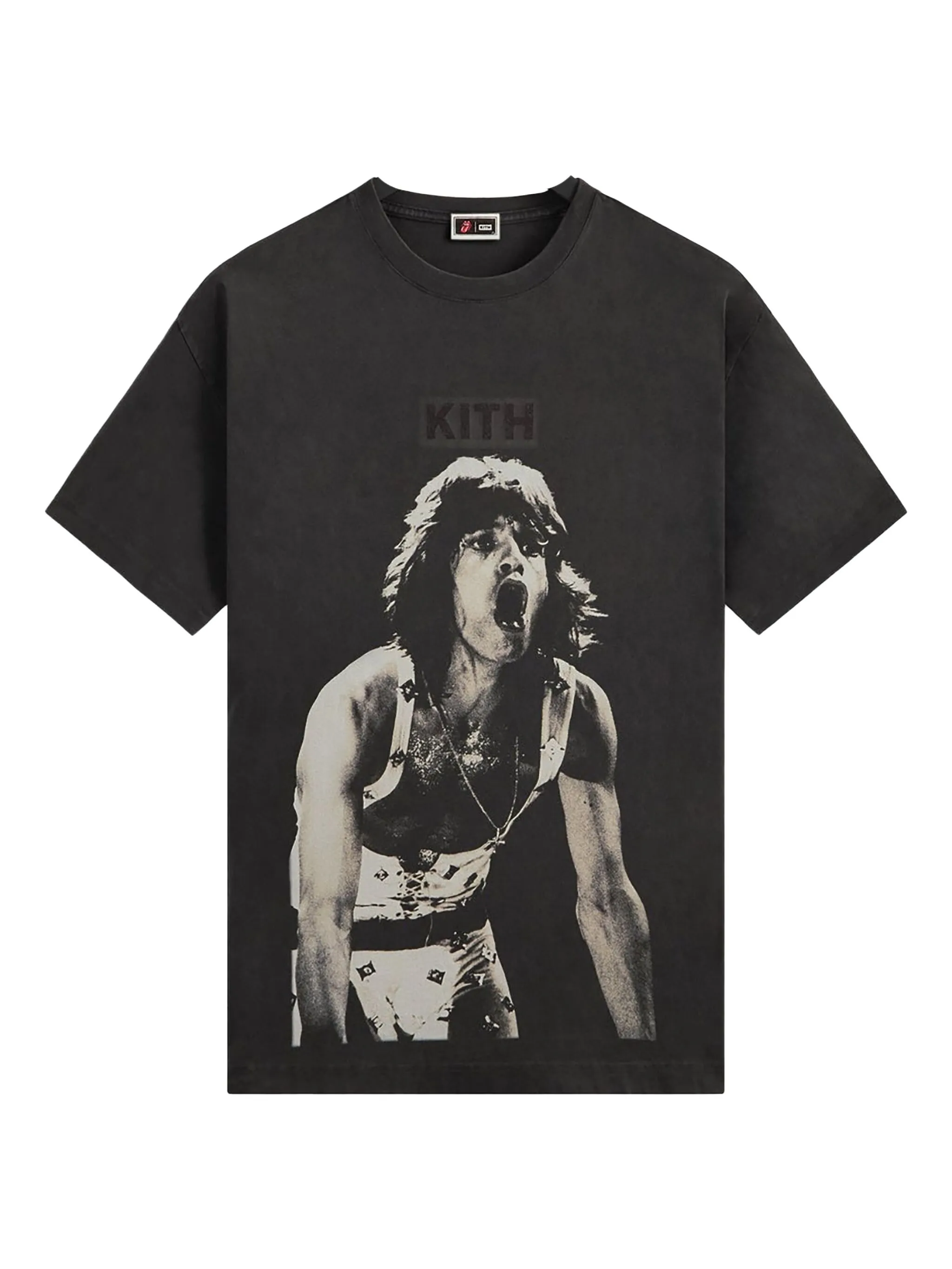 

Футболка Mick Jagger из коллаборации с Rolling Stones Kith, черный