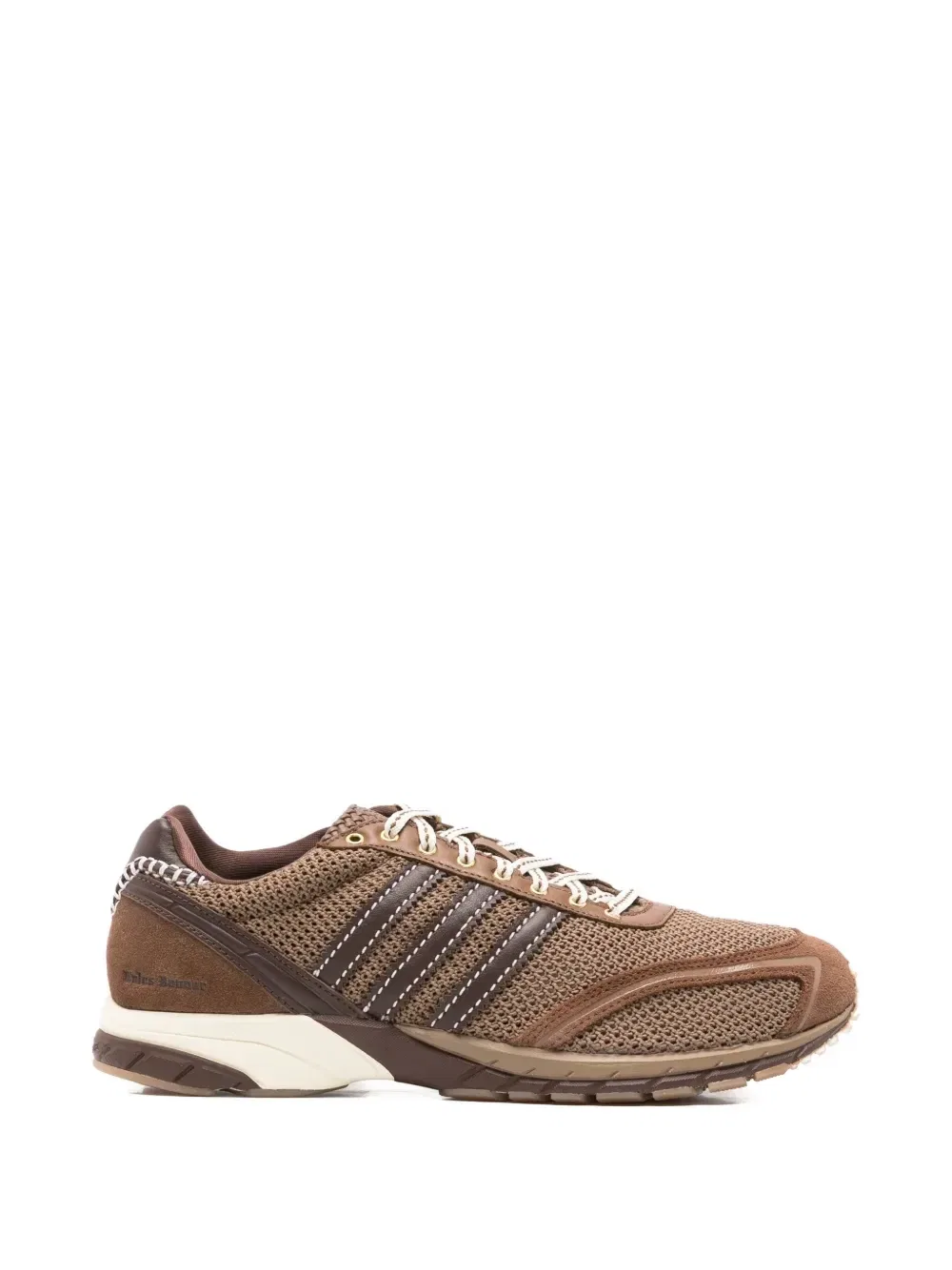 Кроссовки Wd Adizero Adios Me из замши adidas, коричневый