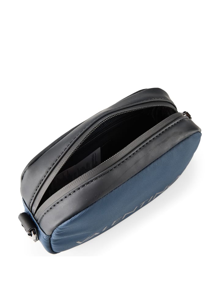 Valentino Сумка-мешок Dragonhawk Mini Bag Shoulder Bag 18 см, сине-черная — фото 4