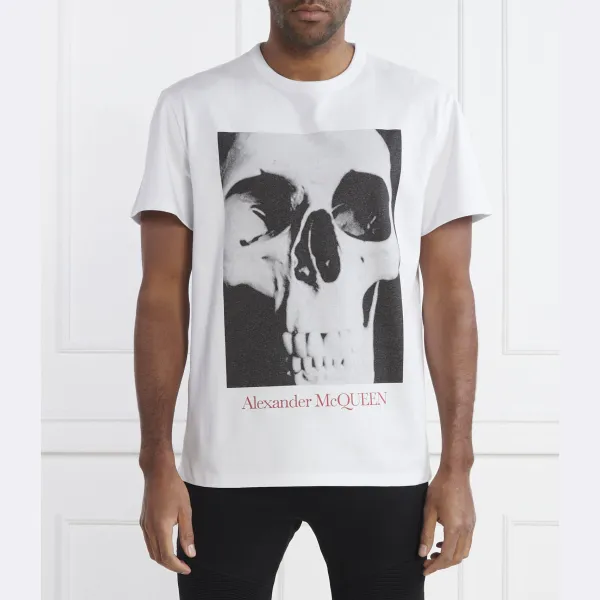 

Футболка стандартного кроя Alexander Mcqueen, белый