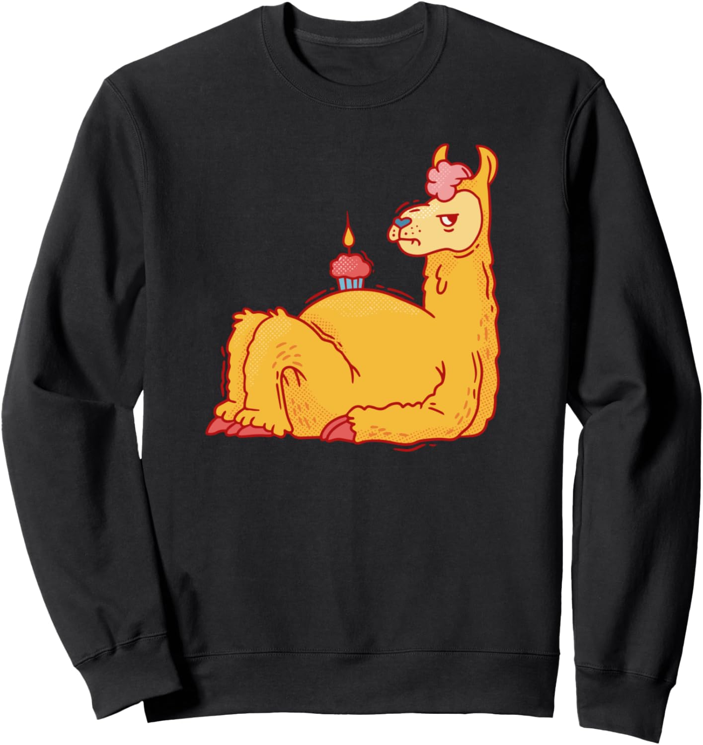 

Толстовка с рисунком торта в виде альпаки для мужчин, женщин и детей Lama Alpaka, Alpaca Geschenke, Lustige Spruche, черный