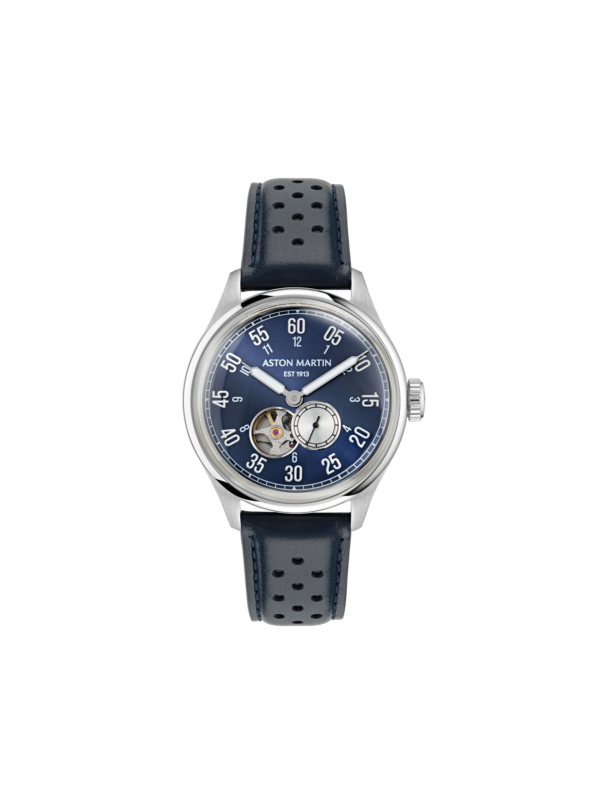 

Часы с синим циферблатом 41 мм Aston Martin Watches, синий