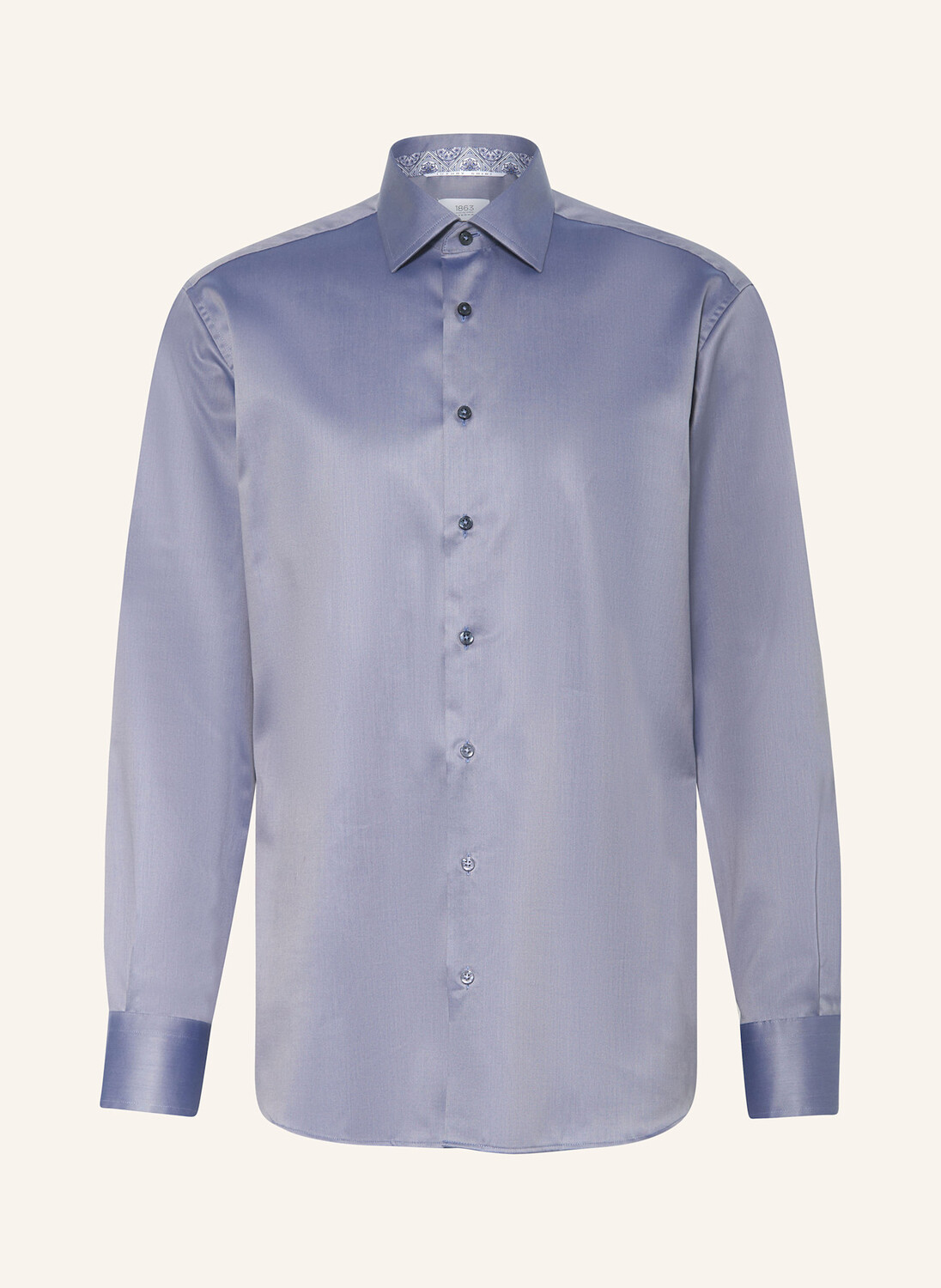 

Рубашка современного кроя 1863 By Eterna, серый