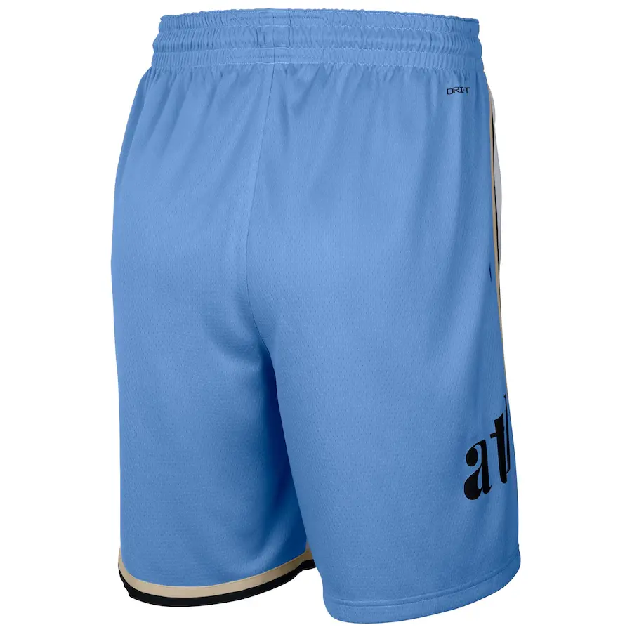 Шорты баскетбольные Swingman City Edition мужские Nike, белый/синий — фото 2