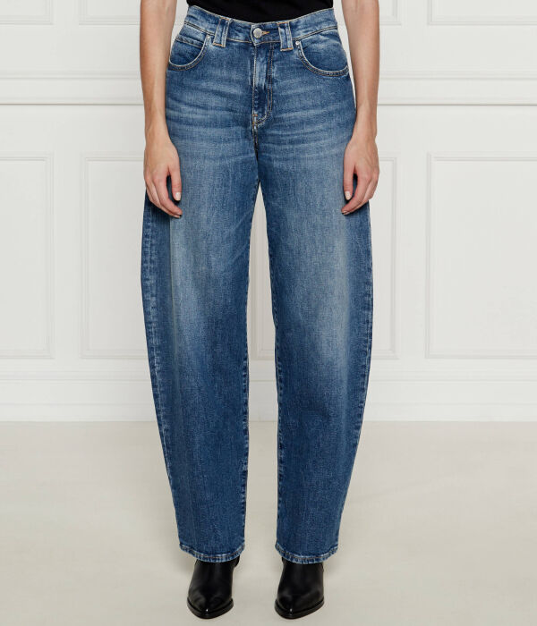 

Джинсы элоиз яйцо Comfort fit Pinko, синий