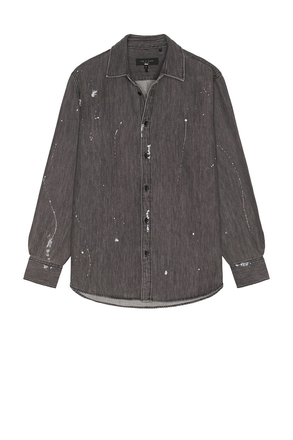 

Джинсовая рубашка Matthew от Rag & Bone, panited charcoal