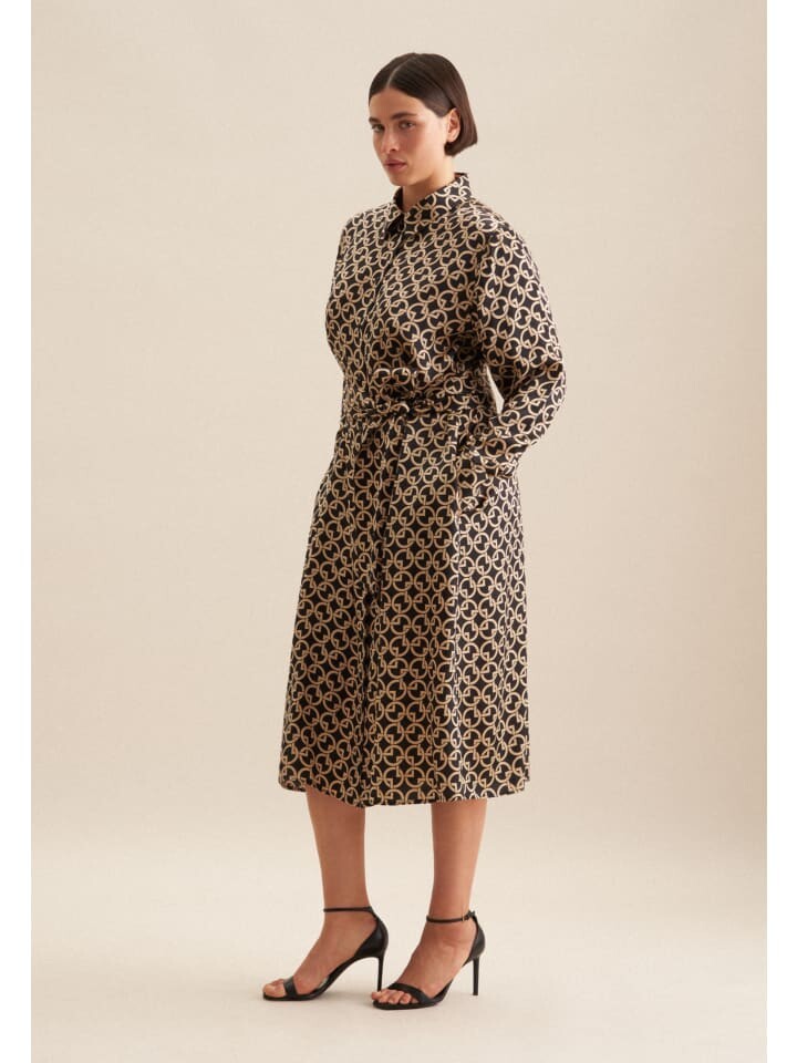 

Платье до колена Seidensticker Kleid Regular, экрю