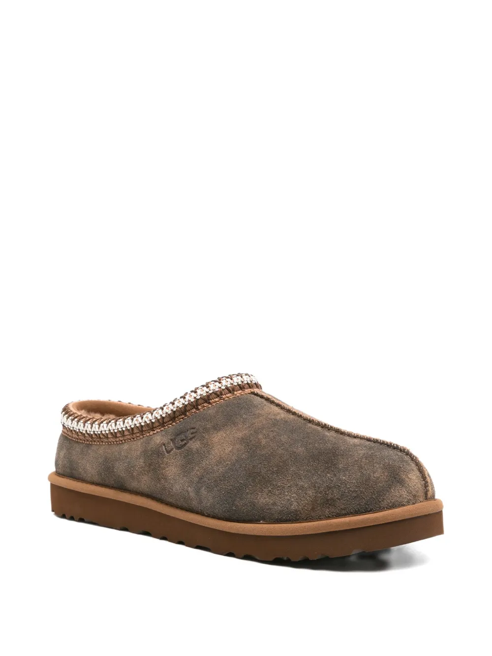 Тапочки Tasman Baxter с плетеной отделкой UGG, коричневый — фото 2