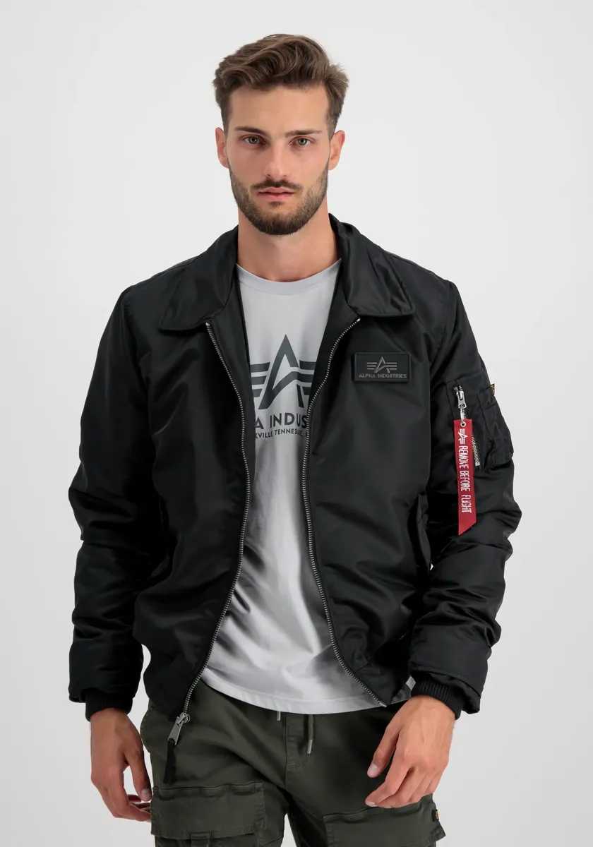 

Куртка-бомбер Alpha Industries " Alpha Industries Мужчины - Куртки-бомберы CWU Jet Blast", черный